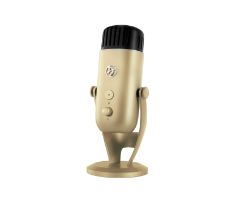Micrófono de Sobremesa AROZZI USB Oro (COLONNA-GOLD)