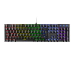 Teclado Mars Gaming RGB Negro Switch Marrón (MK422BRES)