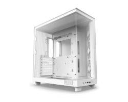 Caja NZXT H6 Flow ATX mATX Mini-ITX Blanca(CC-H61FW-01)