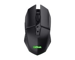 Ratón Gaming Trust GTX110 Felox RGB RF Negro (25037)